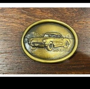 1957 Chevy Corvette belt buckle